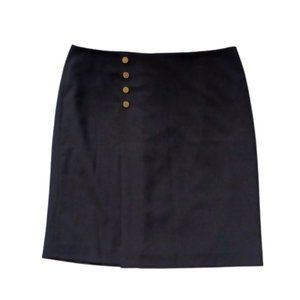 Calvin Klein Faux Wrap Lined Pencil Skirt- Sz. 12